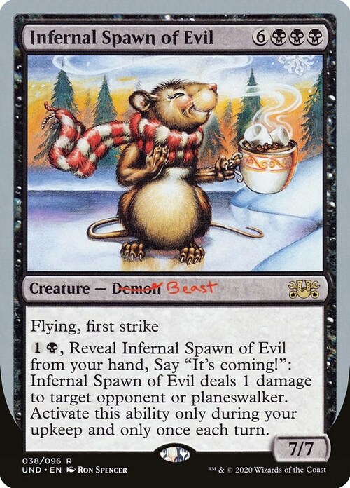 Infernal Spawn of Evil Card Front