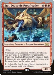 Stet, Draconic Proofreader 057