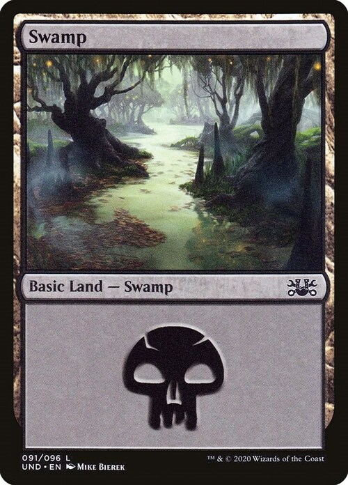 Swamp Card Front