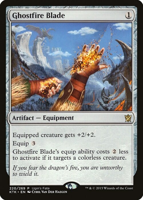 Ghostfire Blade Card Front
