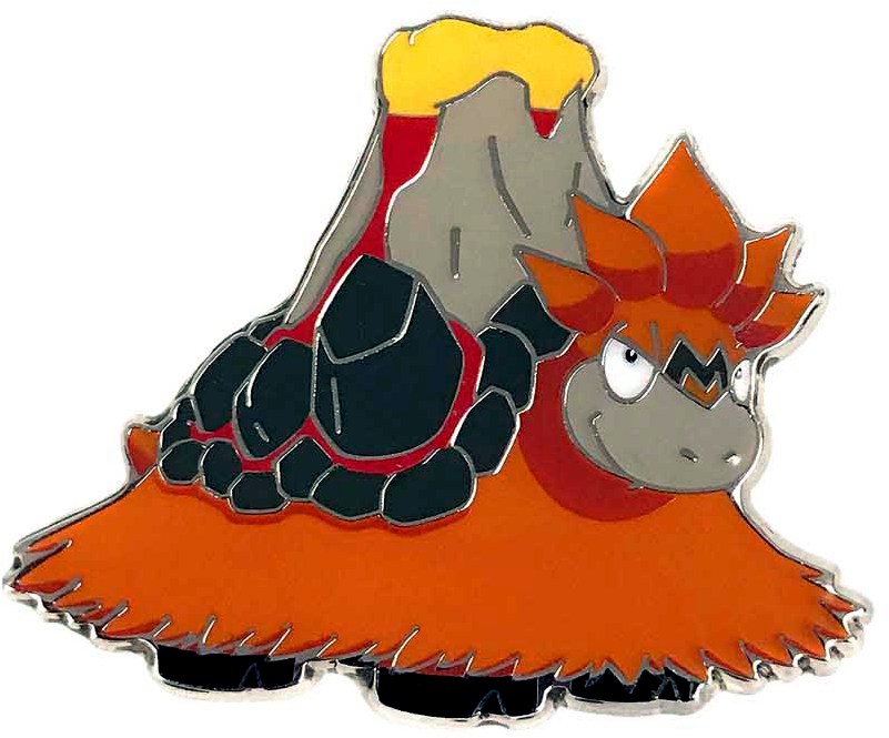 Mega Camerupt Pin