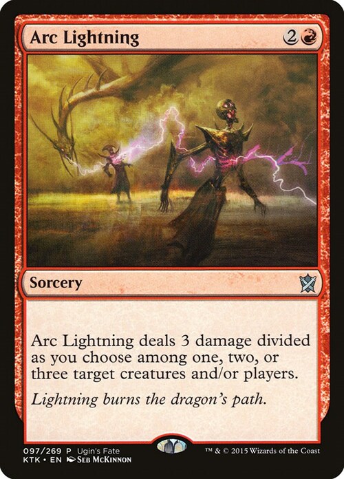 Arc Lightning Card Front