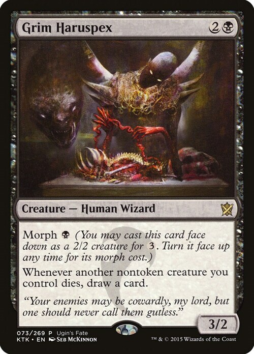 Grim Haruspex Card Front