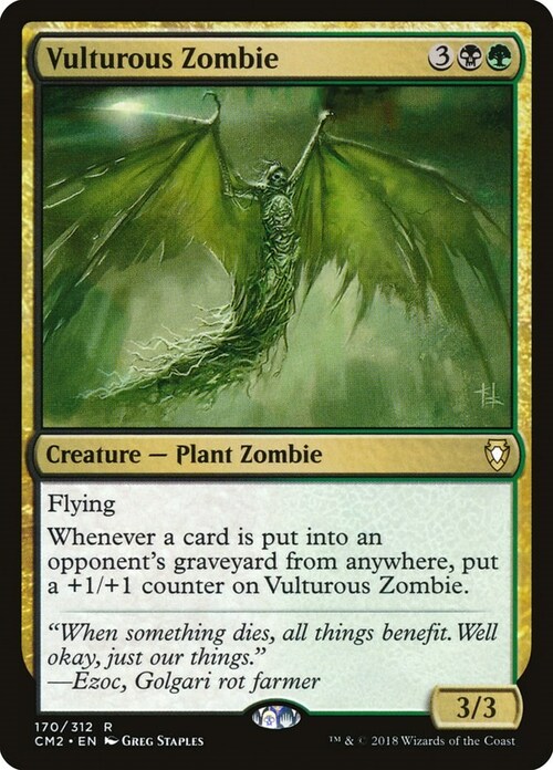 Zombie Rapace Card Front