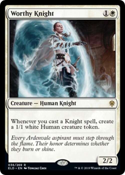 Worthy Knight Card Front