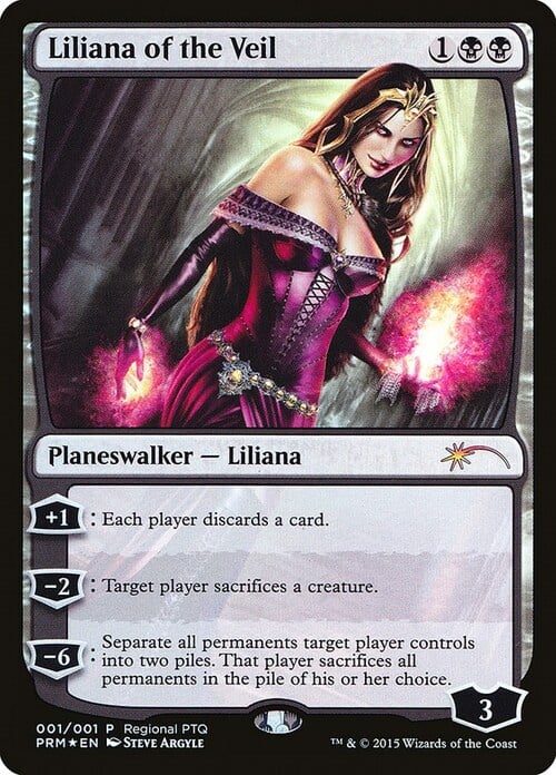 Liliana of the Veil Card Front
