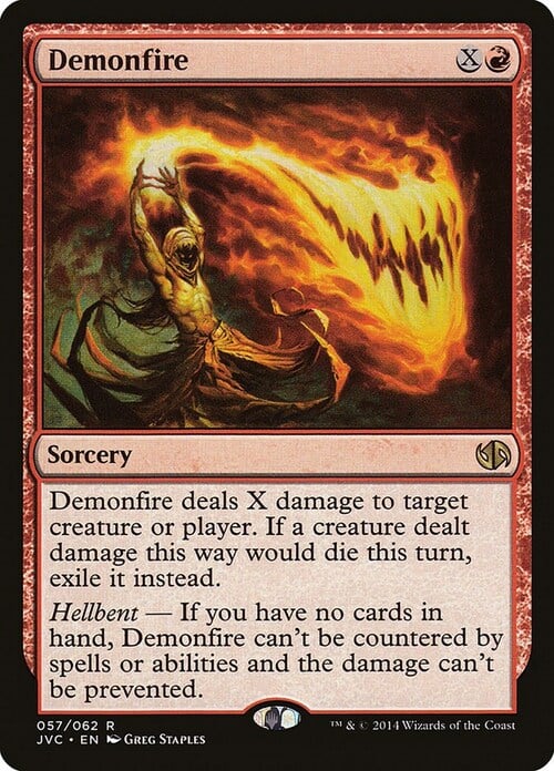 Fuoco Demoniaco Card Front