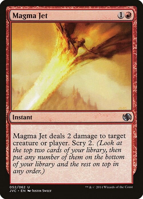 Magma Jet Card Front
