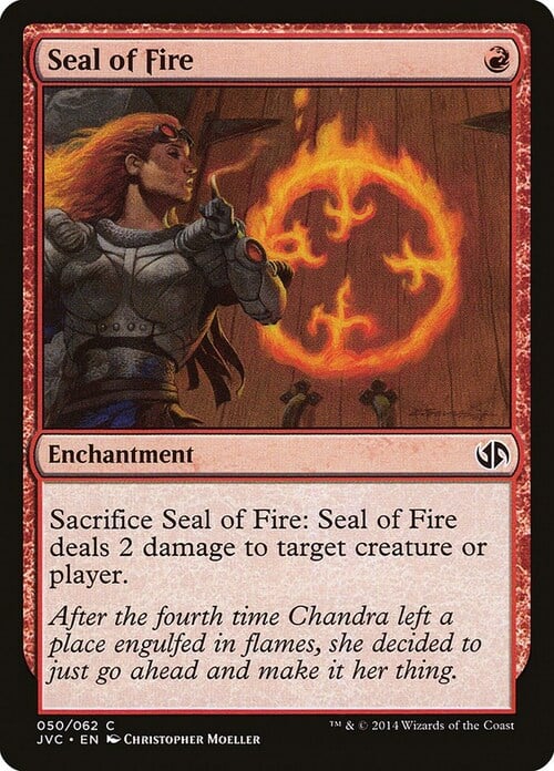Seal of Fire Card Front