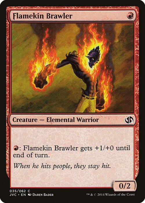 Flamekin Brawler Card Front