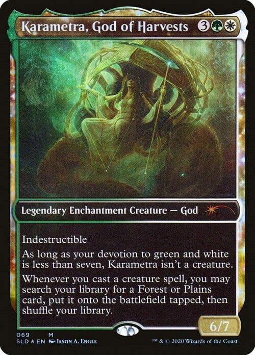 Karametra, God of Harvests Card Front