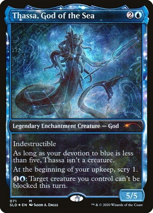 Thassa, God of the Sea Card Front