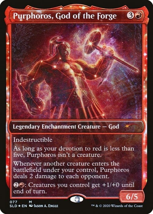 Purforos, Dio della Fucina Card Front
