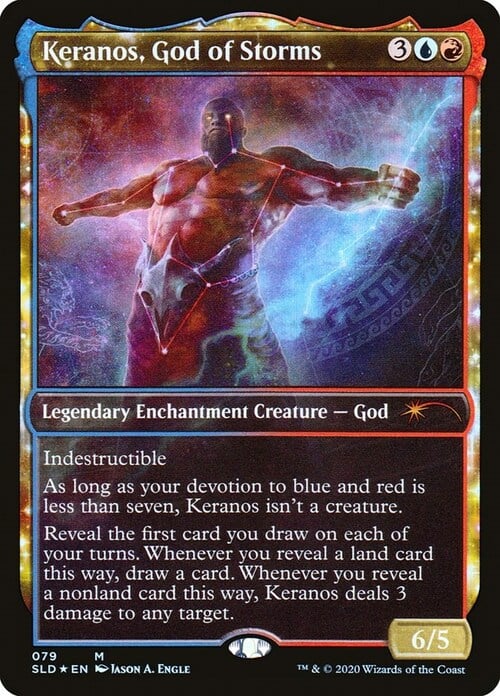 Keranos, Dio delle Tempeste Card Front