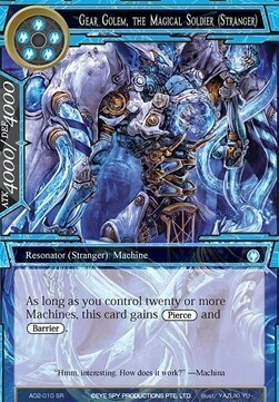 Gear Golem, the Magical Soldier (Stranger) Card Front