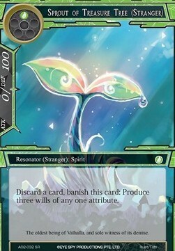 Sprout of Treasure Tree (Stranger) Card Front