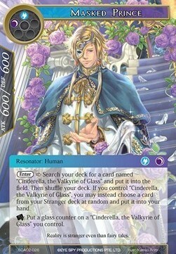 Masked Prince Card Front