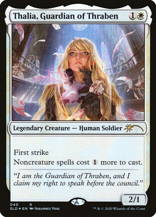 Thalia, Guardian of Thraben Card Front