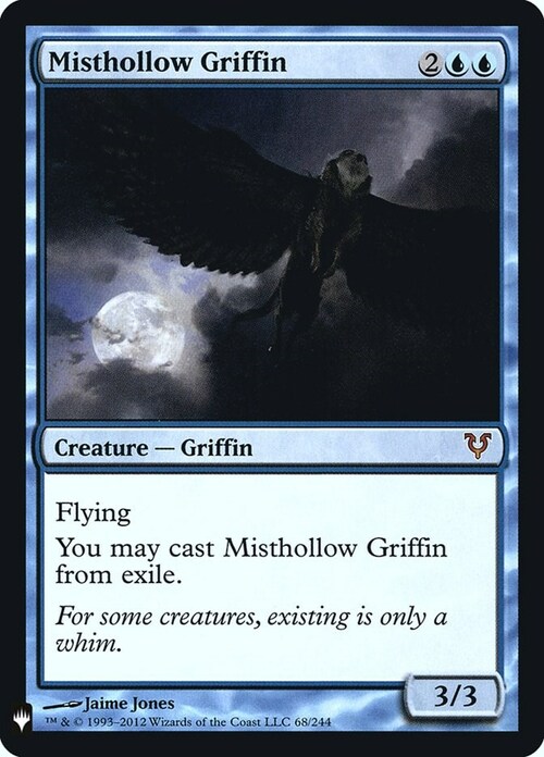 Misthollow Griffin Card Front