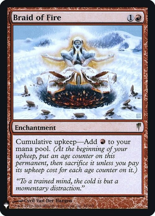 Braid of Fire Card Front