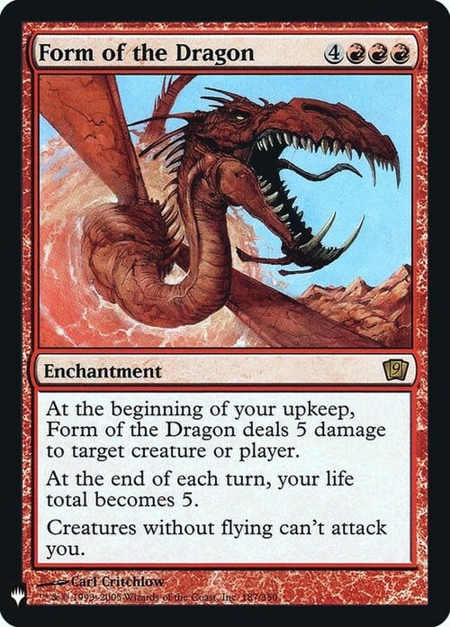 Form of the Dragon Card Front