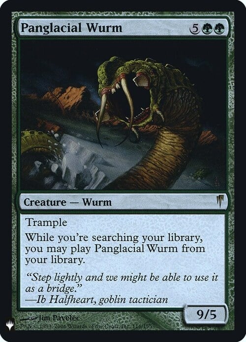 Panglacial Wurm Card Front
