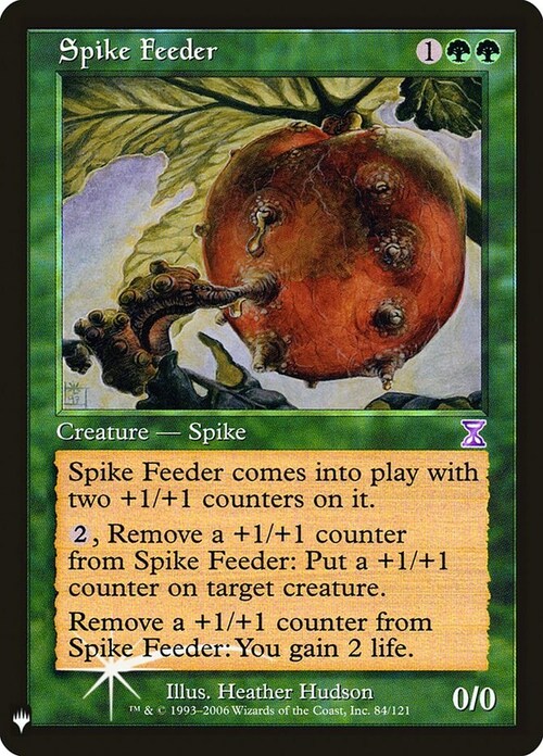 Spike Feeder Card Front