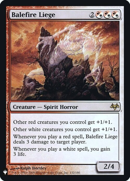 Balefire Liege Card Front