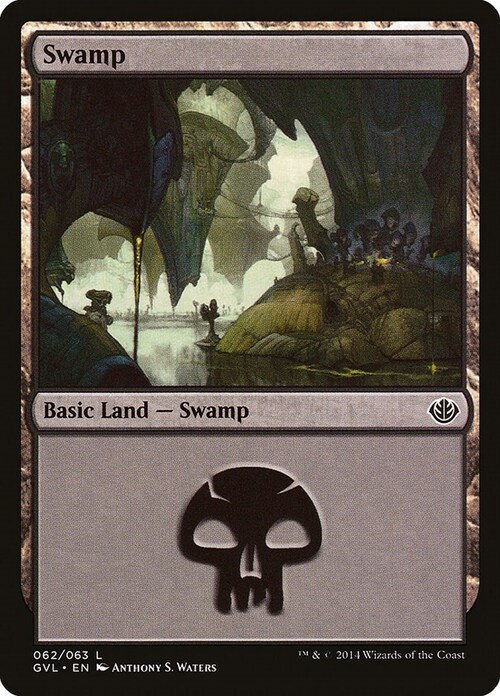 Swamp Card Front