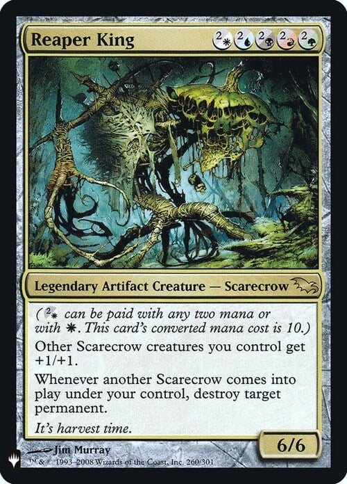 Reaper King Card Front