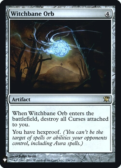 Witchbane Orb Card Front