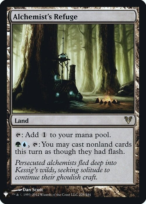 Alchemist's Refuge Card Front