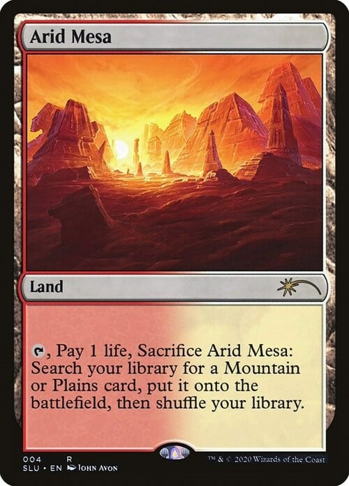 Mesa Arida Card Front