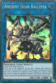 Ancient Gear Ballista · Ultra Rare 010