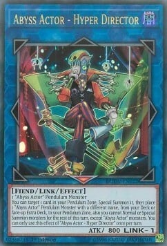 Abyss Actor - Hyper Director Card Front