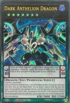 Dark Anthelion Dragon Card Front