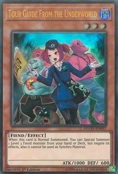 Tour Guide From the Underworld Card Front