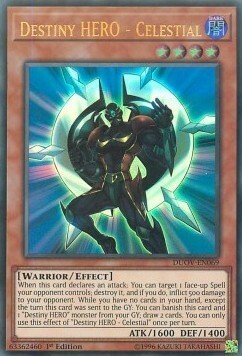 Destiny HERO - Celestial Card Front