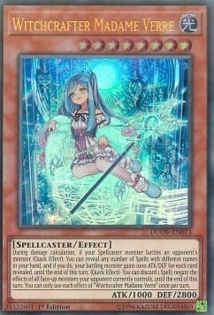 Witchcrafter Madame Verre Card Front