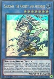 Sauravis, the Ancient and Ascended · Ultra Rare 075
