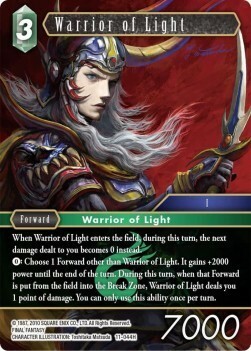 Warrior of Light Frente