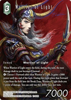 Warrior of Light (11-044) Card Front