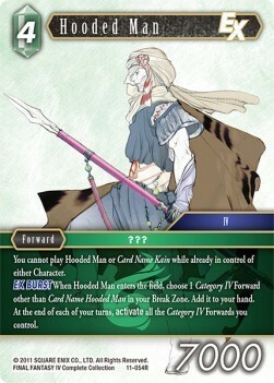 Hooded Man (11-054) Card Front