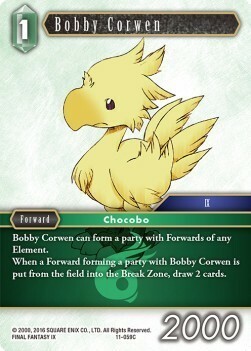 Bobby Corwen (11-059) Card Front