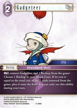 Gadgeteer (11-089) Card Front