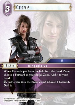 Lightning Crowe (11-092) Card Front