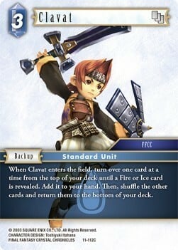 Clavat (11-112) Card Front