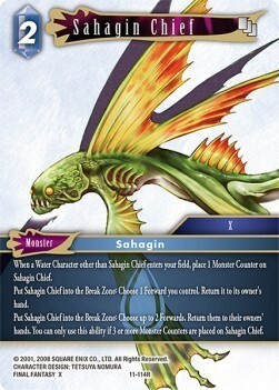 Sahagin Chief (11-114) Card Front