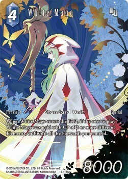 White Mage (11-115) Card Front