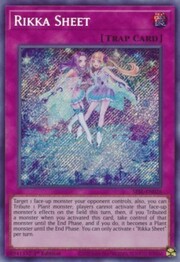 Rikka Sheet · Secret Rare 026sec
